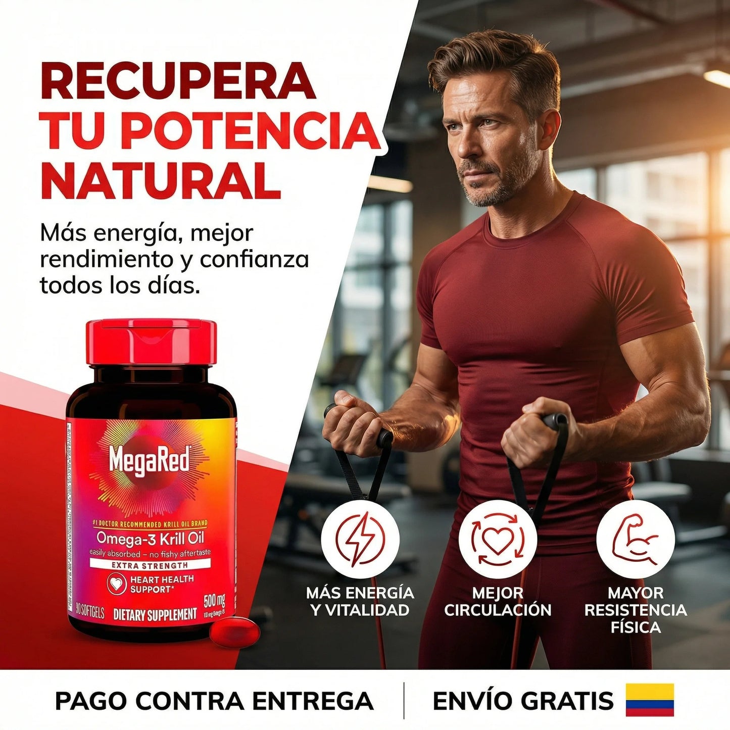 MegaRed Omega 3 Pro 60 caps