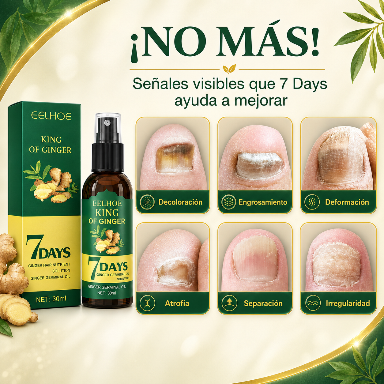 ¡2x1! 7Days Fungus Free Nails® | Protege y elimina el hongo de tus Uñas