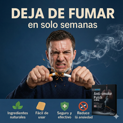 3x1 StopSmoke Patch™ - Parches para Dejar de Fumar en la Primera Semana