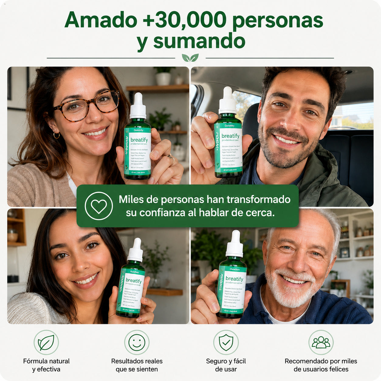 2x1 Breatify - Tratamiento en Gotas Contra el Mal Aliento