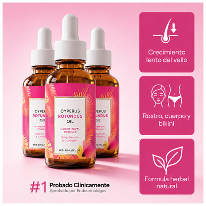 Cyperus Rotundus Oil 60 ml- Aceite Depilación Definitiva