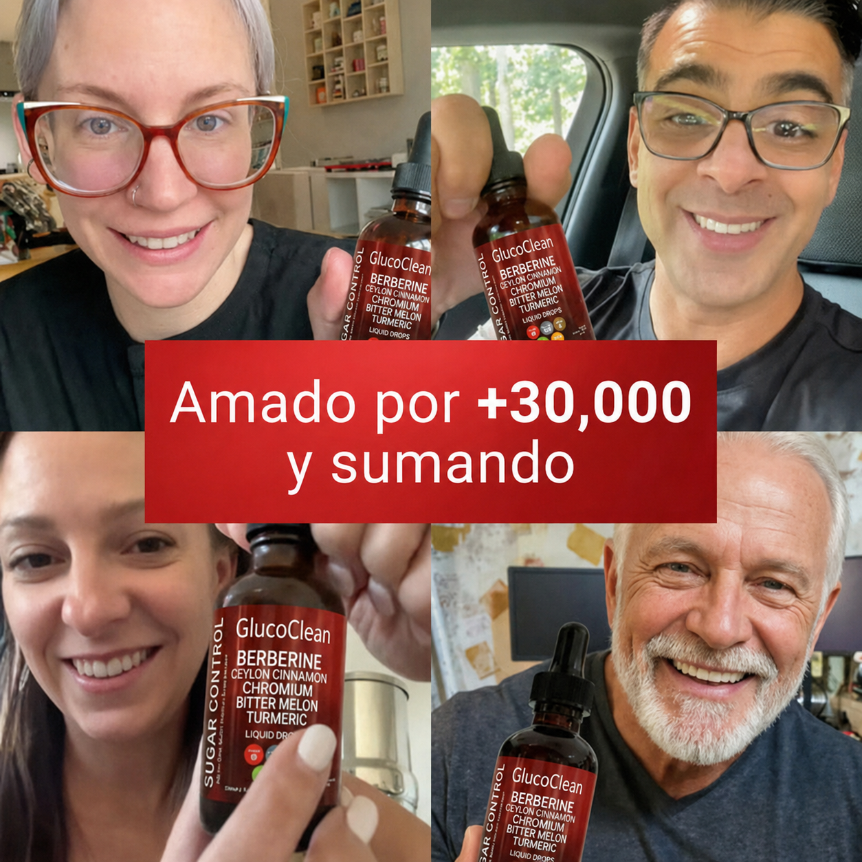 Promo 2x1 Gluco Clean™ 30 ml | Controla el Azúcar y Protege tu Corazón