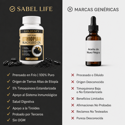 2x1 Ethiopian Black Seed Oil - Inmunidad • Digestión • Vitalidad