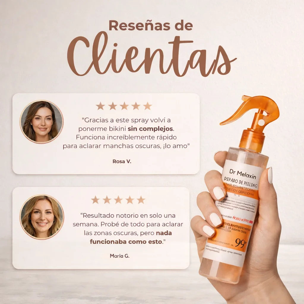 2x1 Dr. Melaxin Spray Renovador Kójico & Cúrcuma 200ml (original)