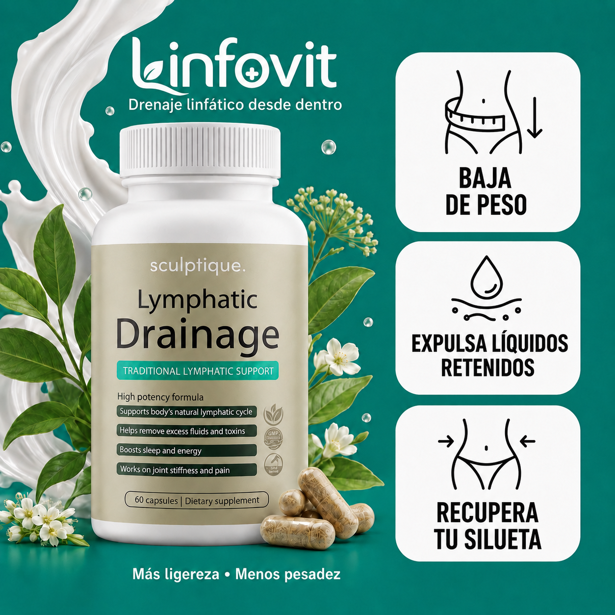Linfovit™ – Drenaje Intensivo y Cuerpo Más Delgado