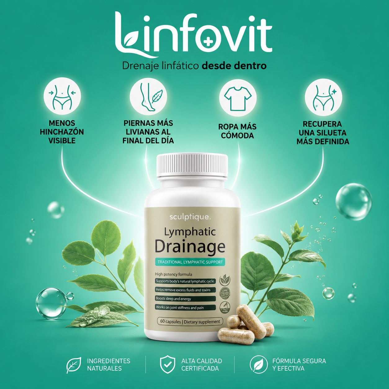 Linfovit™ – Drenaje Intensivo y Cuerpo Más Delgado