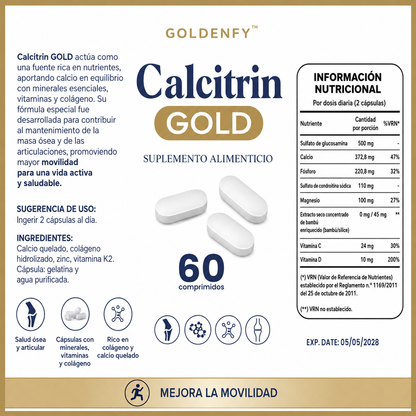 Calcitrin Gold - Refuerza tu movilidad cada día