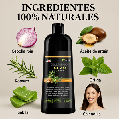 SHAMPOO ANTICANAS/ANTIEDAD ORGÁNICO DE ROMERO | 250ML
