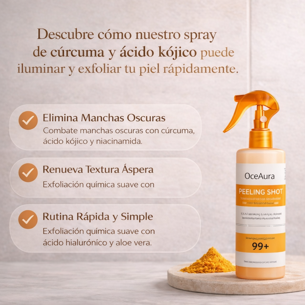 2x1 Dr. Melaxin Spray Renovador Kójico & Cúrcuma 200ml (original)