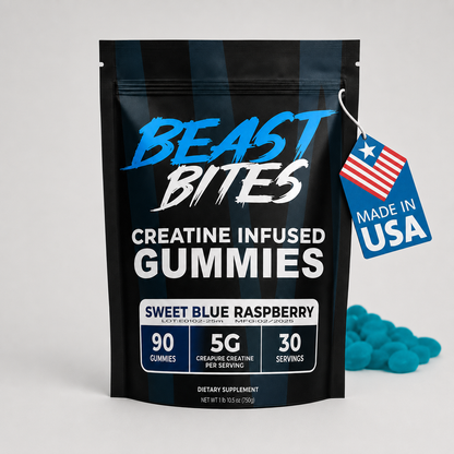 Beast Bites Gomitas de Creatina Hiper Músculos 90un.