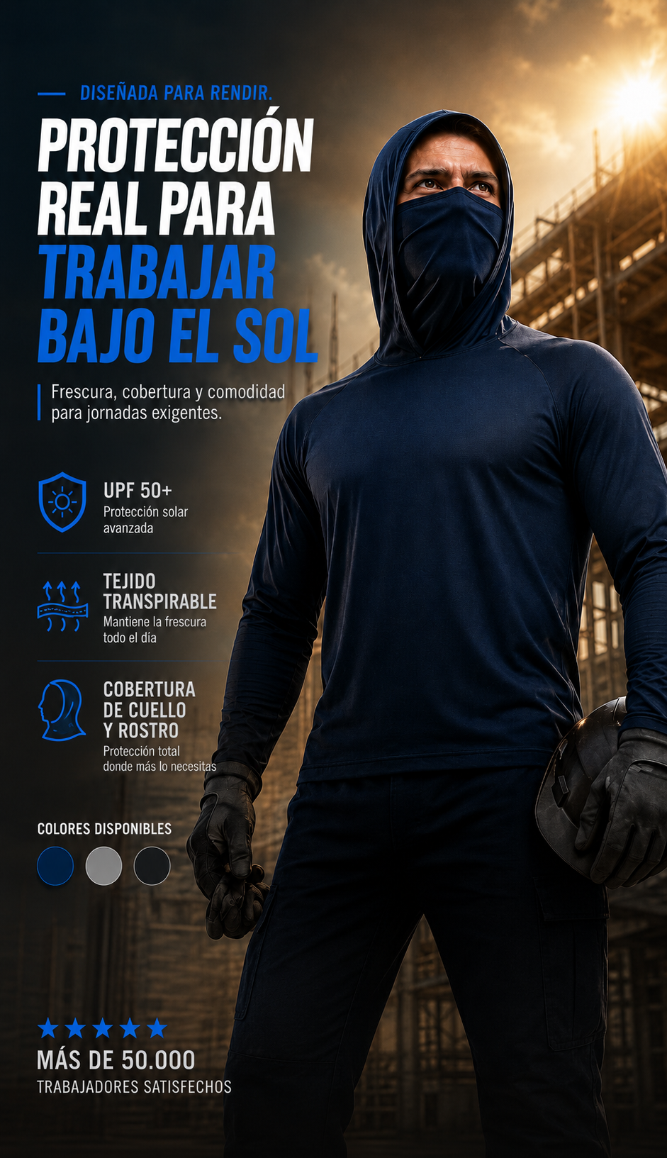 Camisa UPF Pro™ - Camiseta de Protección Solar