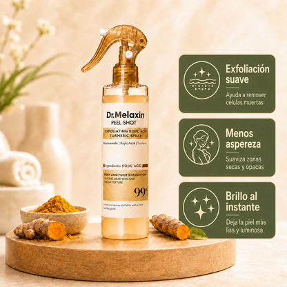 2x1 Dr. Melaxin Spray Renovador Kójico & Cúrcuma 200ml (original)