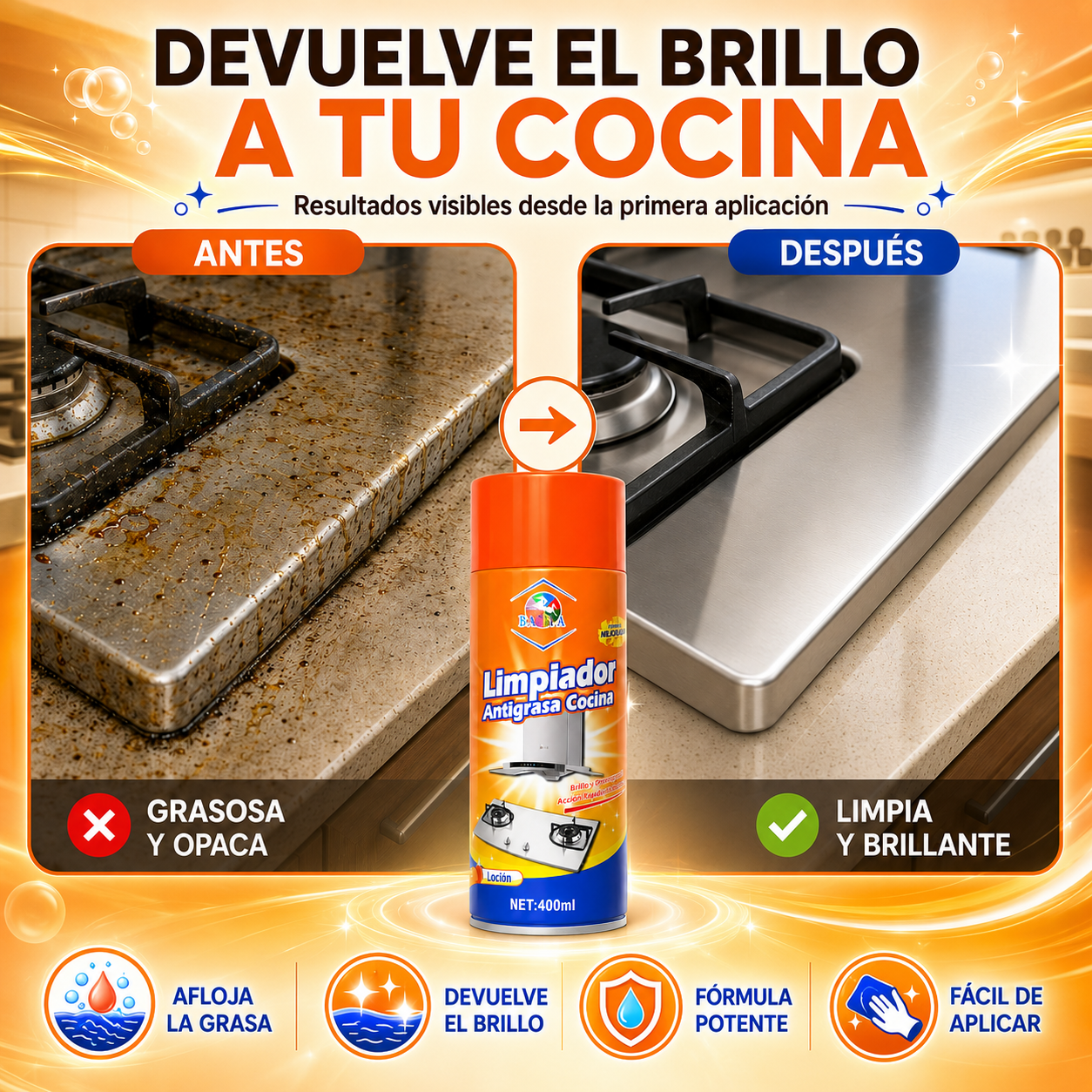 2x1 QuitaGrax Pro - Eliminador de Grasa Profunda