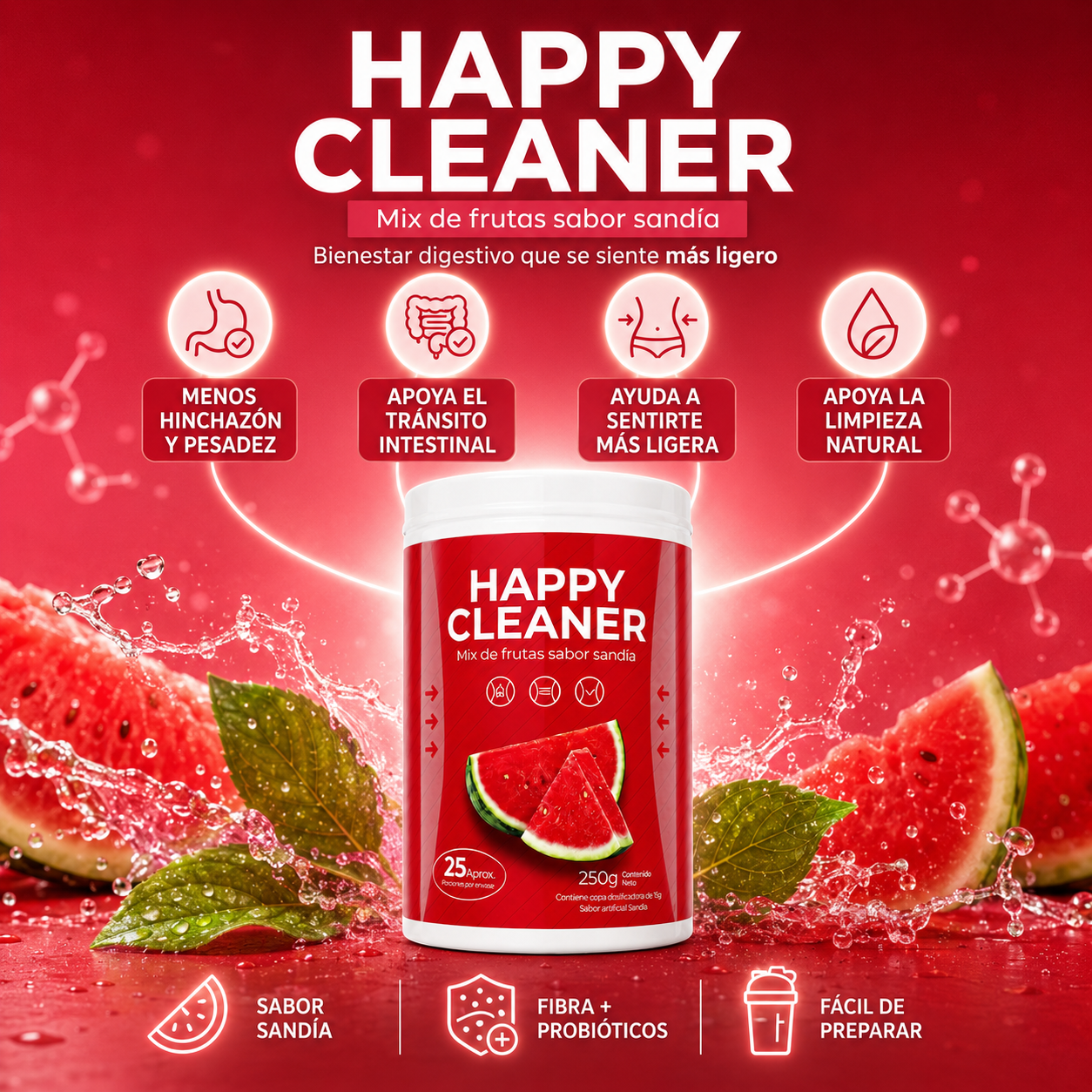 2x1 Happy Cleaner™  | Deja Atrás la Pesadez Después de Comer