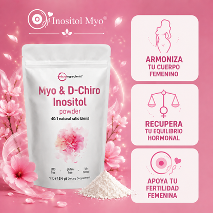 Inositol Myo™ – Equilibrio Hormonal y Bienestar Femenino