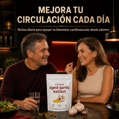AgedGarlic® - Desaparece la Presión Arterial Alta y Cuida tu Corazón Naturalmente