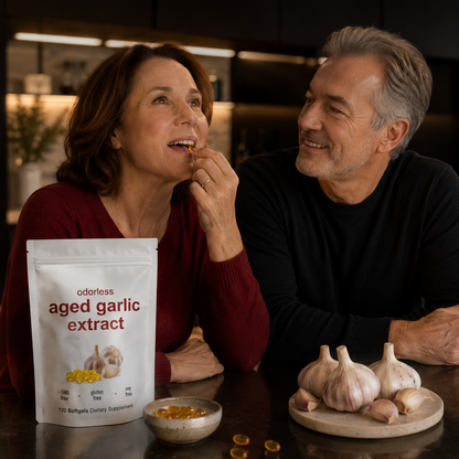 AgedGarlic® - Desaparece la Presión Arterial Alta y Cuida tu Corazón Naturalmente