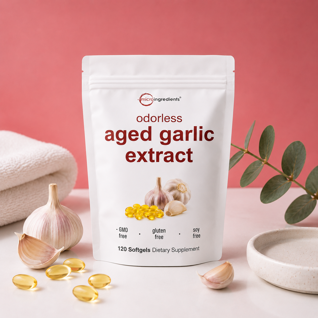 AgedGarlic® - Desaparece la Presión Arterial Alta y Cuida tu Corazón Naturalmente