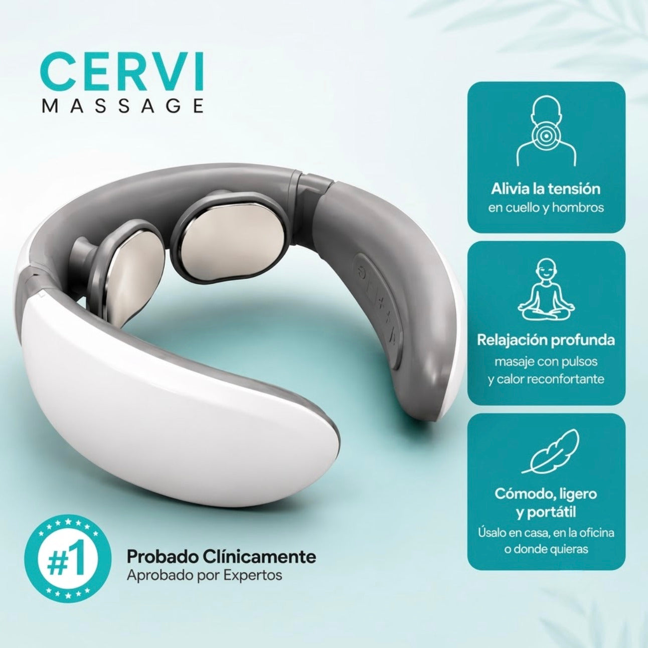 Cervi Massage™: Masajeador Cervical Premium