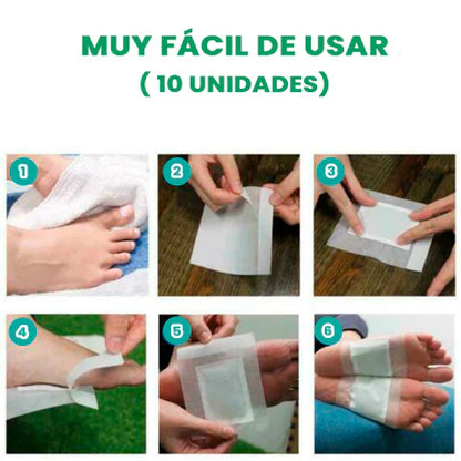 Parches Kinokis - Alivia Dolores y Desintoxica (100 UNIDADES)