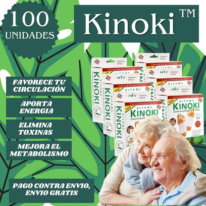 Parches Kinokis - Alivia Dolores y Desintoxica (100 UNIDADES)