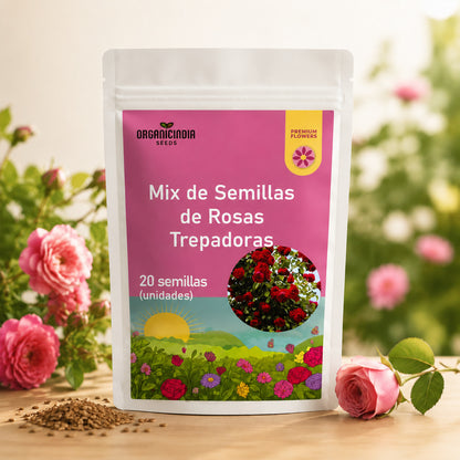 2x1 Exclusivas Semillas de Rosa Trepadora