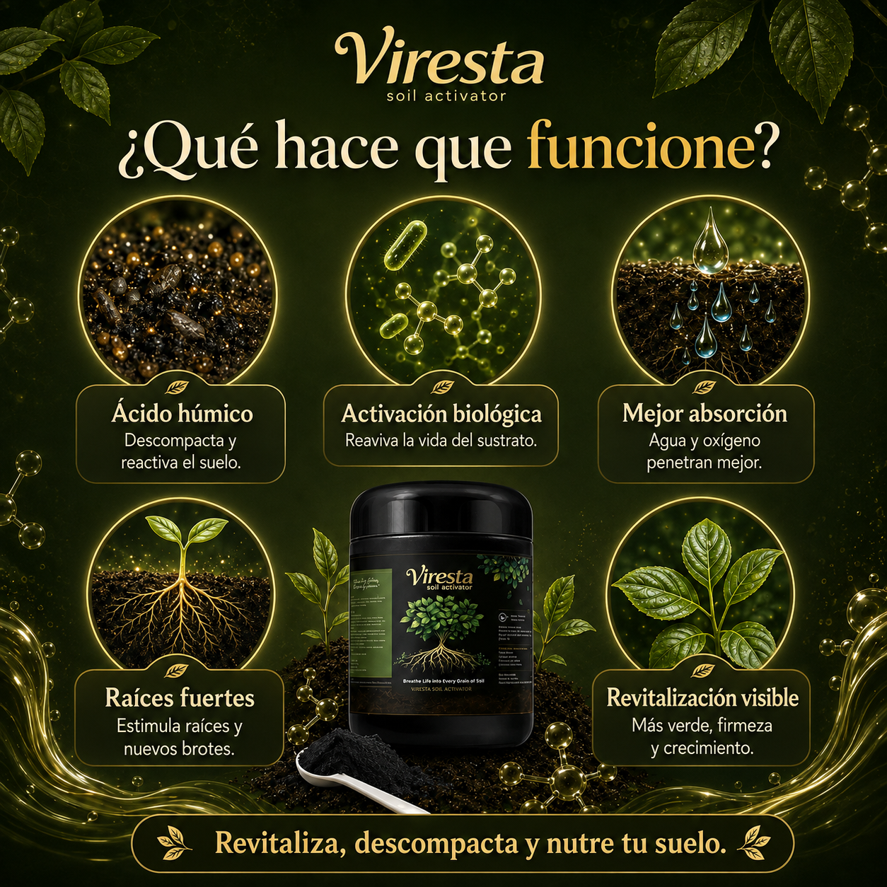 Viresta™ x 450gr | Desata el Crecimiento de tu Jardín
