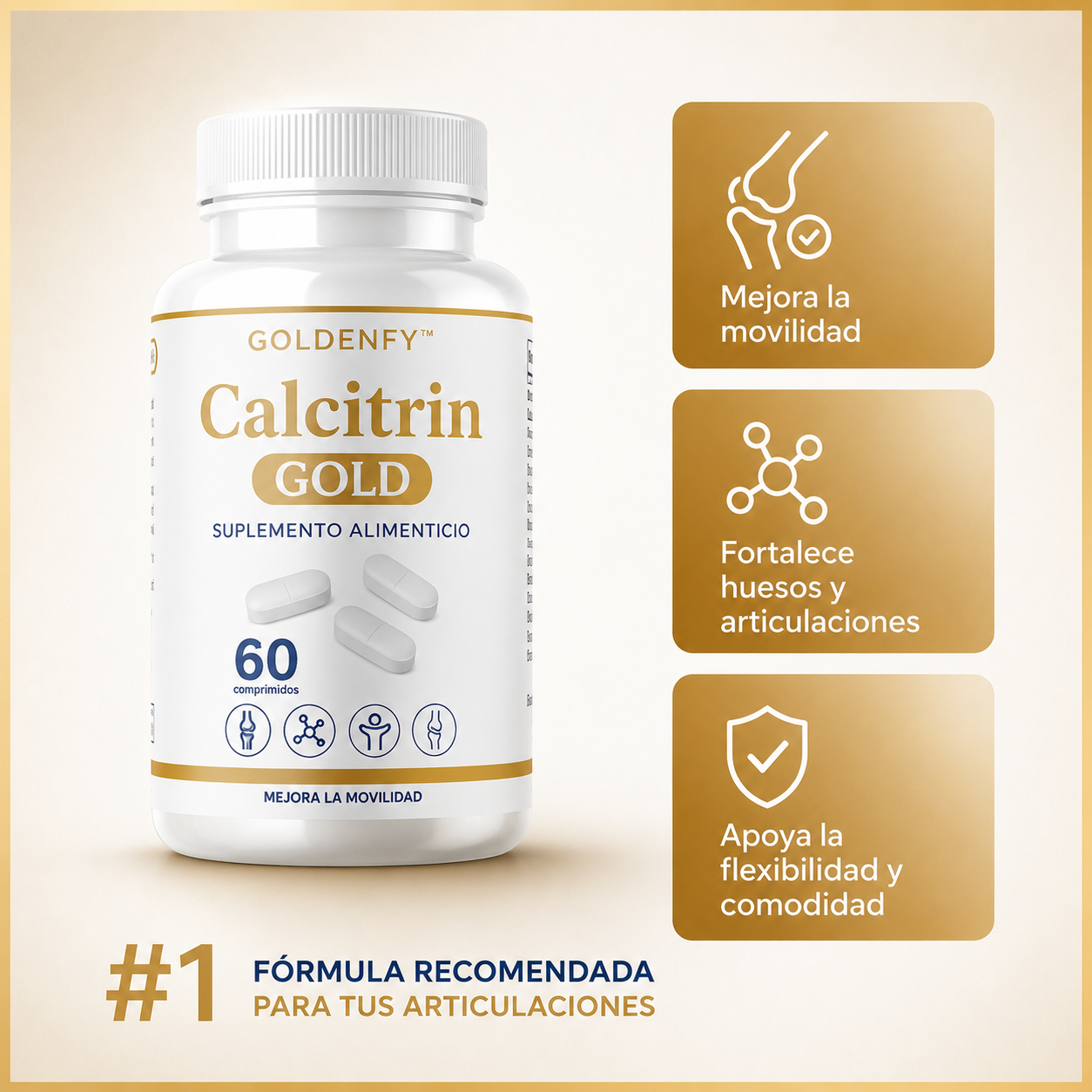 Calcitrin Gold - Refuerza tu movilidad cada día
