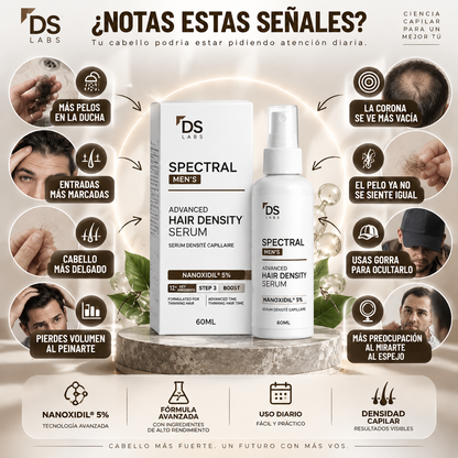 Spectral Men's (DNC-N) 60ML- Combate la alopecia y promueve el engrosamiento capilar