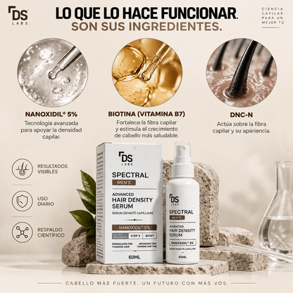 Spectral Men's (DNC-N) 60ML- Combate la alopecia y promueve el engrosamiento capilar