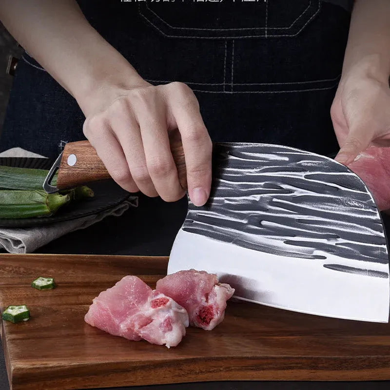 Cuchillo Profesional Japones Tazaki de Acero Inoxidable - El Más Filoso del Mundo
