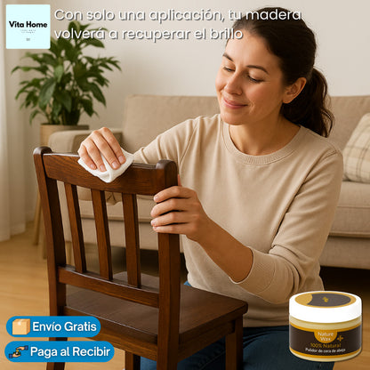 Cera Restauradora Beewax™ – Madera Como Nueva en Segundos