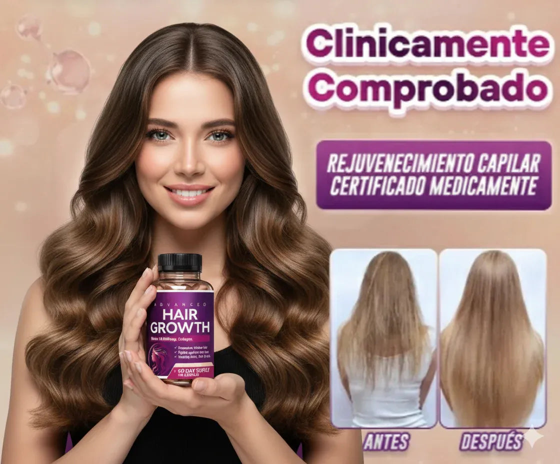 2x1 Hair Growth™ - Vitaminas para crecimiento & fortalecimiento del cabello