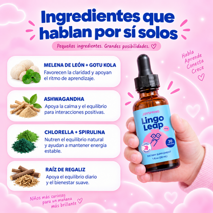 Lingo Leap® - Despierta su Concentración y Reduce la Dispersión