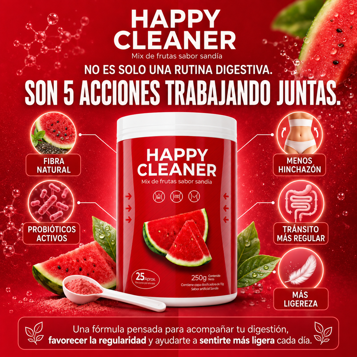 2x1 Happy Cleaner™  | Deja Atrás la Pesadez Después de Comer