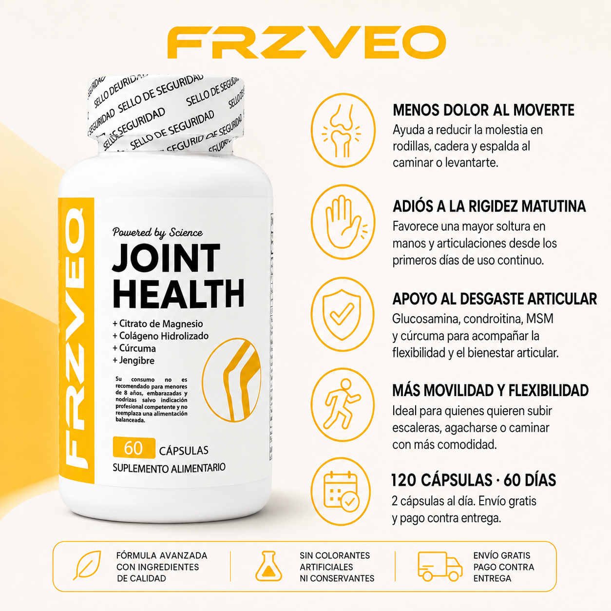 2x1 Joint Health® | Regenerador Articular Avanzado™ en cápsulas