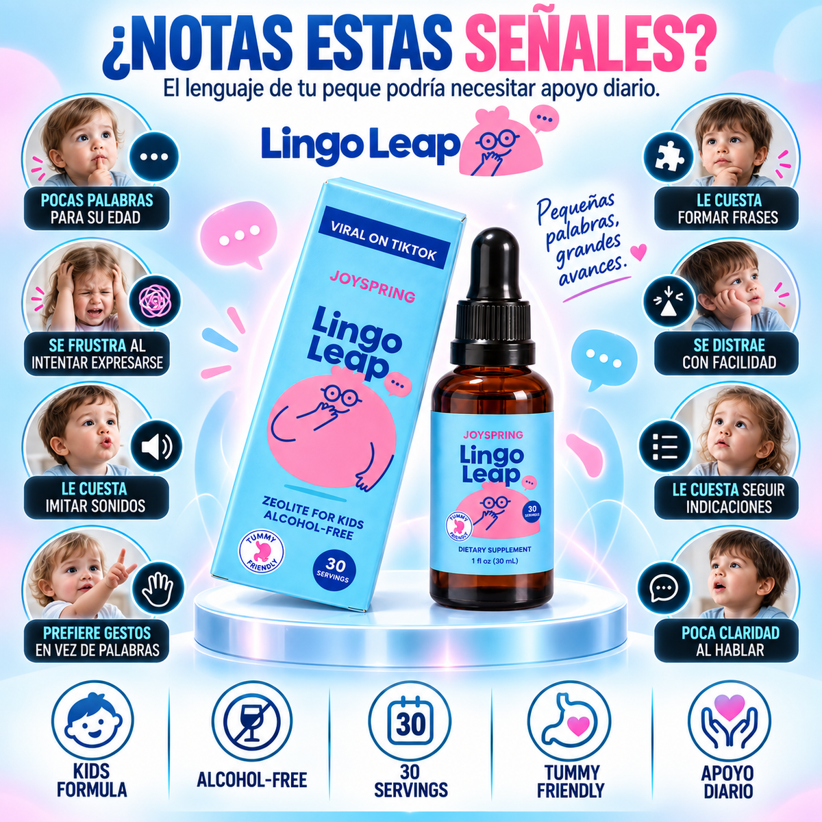 Lingo Leap® - Despierta su Concentración y Reduce la Dispersión