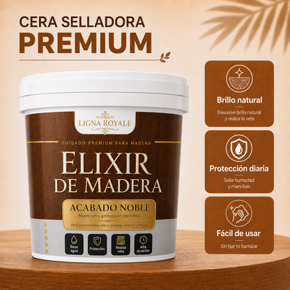 2x1 Cera Selladora de Madera Premium™