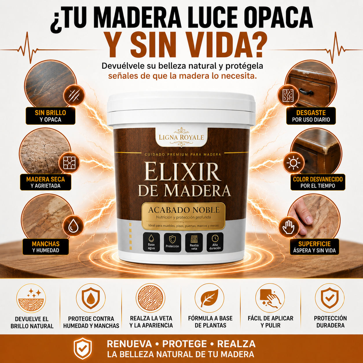 2x1 Cera Selladora de Madera Premium™