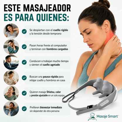 Masaje Smart® - Masajeador Cervical Con Manos inteligentes