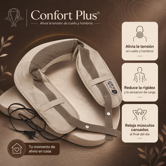 Confort Plus® - Masajeador Cervical liberador de de la tensión