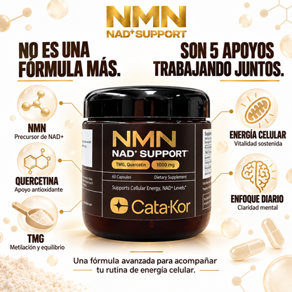 NMN Catakor® – Rejuvenecimiento celular y claridad mental