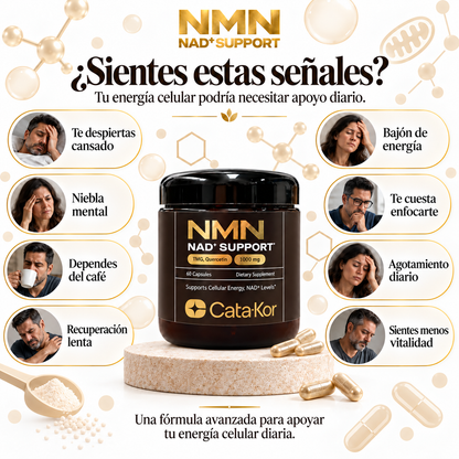 NMN Catakor® – Rejuvenecimiento celular y claridad mental