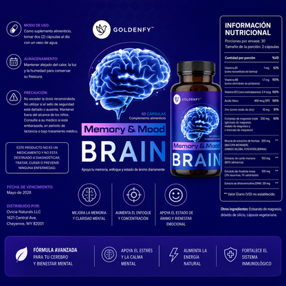 Brain Memory -  Neuroprotección Avanzada