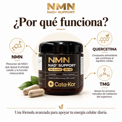 NMN Catakor® – Rejuvenecimiento celular y claridad mental