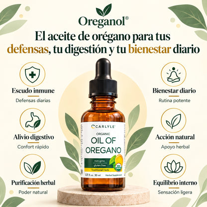 Oreganol® - Apoyo de la hinchazón crónica y salud digestiva