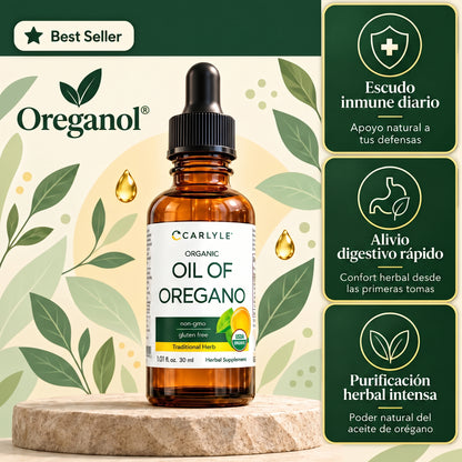 Oreganol® - Apoyo de la hinchazón crónica y salud digestiva